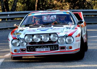 Bernardo Cardín-Ángela Cardin (Lancia Rally 037). Rally Costa Brava 2019